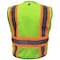 Ge Green 5 POINT Breakaway Safety Vest, 5 Pockets, M GV084GM - alternate 2